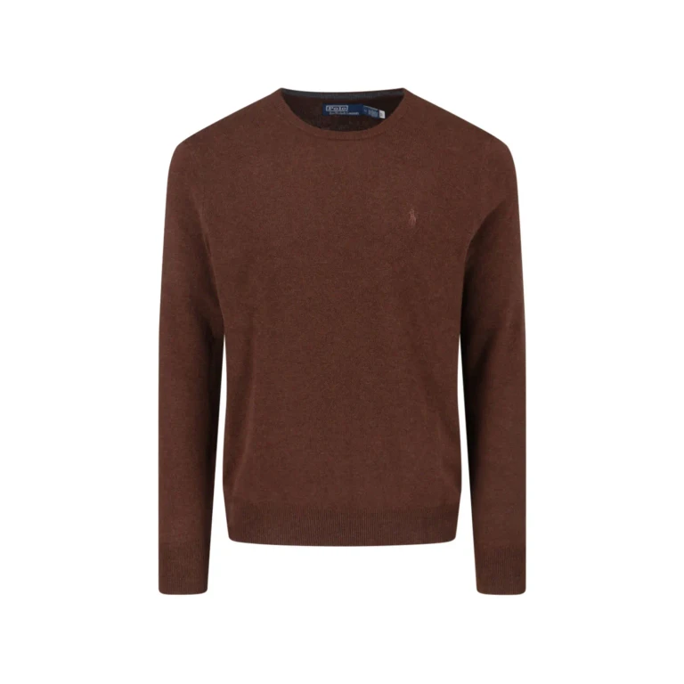 Polo Ralph Lauren Pull Col Rond - Marron
