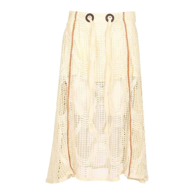 Durazzi Milano Jupe Midi - Blanc