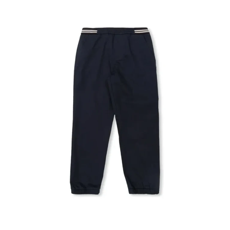 Moncler Boys Elastic Waist Gabardine Pants