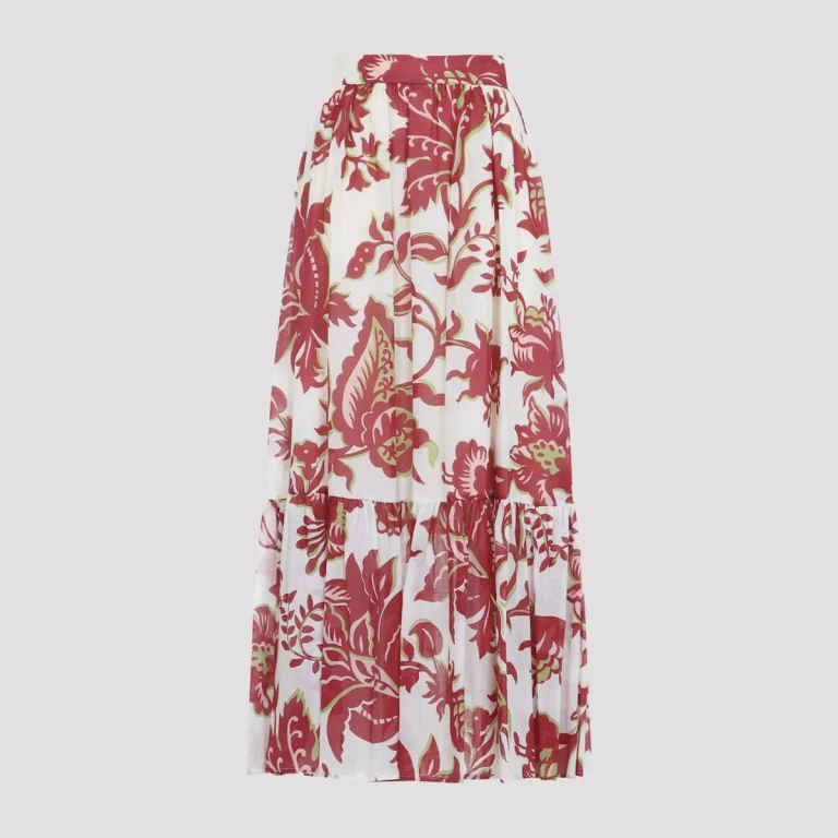 Etro Flounce Hem Maxi Skirt