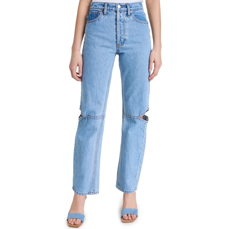 Still Here Cowgirl Jeans in Vintage Blue Vintage Blue 32