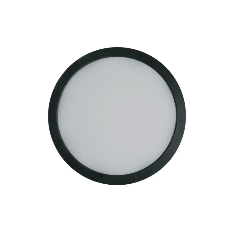 Flat Black LED Flushmount from the Slim Line II Collection