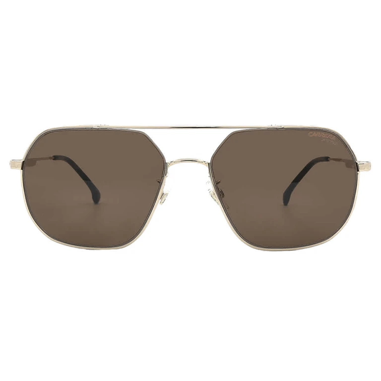 Carrera Brown Pilot Unisex Sunglasses CARRERA 1035/GS 0J5G/70 58