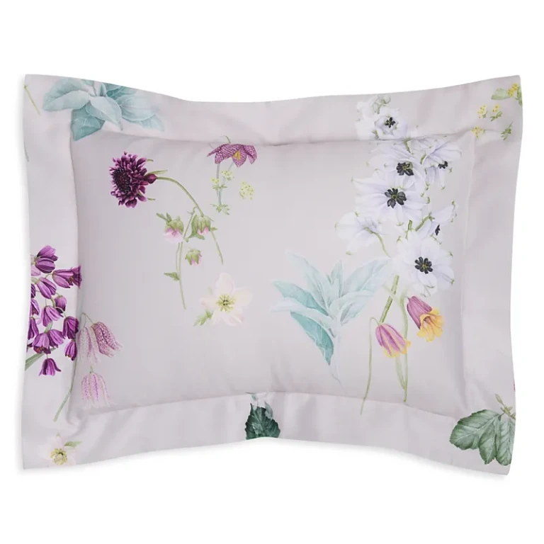 Freya Beige Flanged Pillow Boudoir Sham