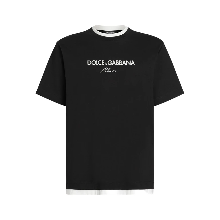 Dolce & Gabbana Tshirt Black T-shirt - Men