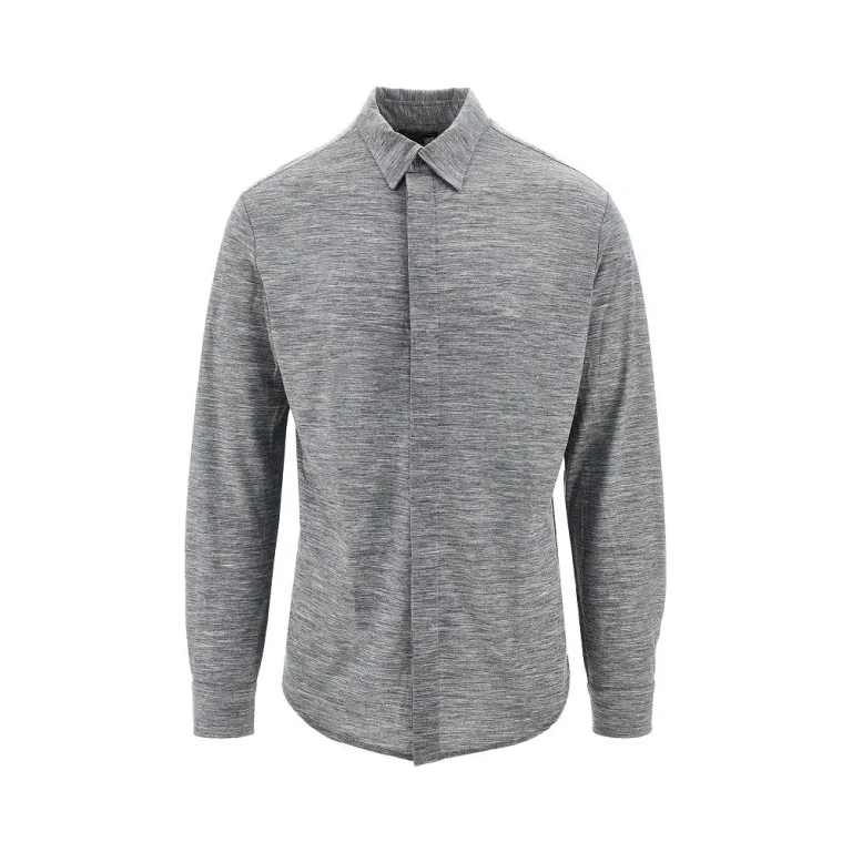 Camiseta de hombre Emporio Armani en punto de lana