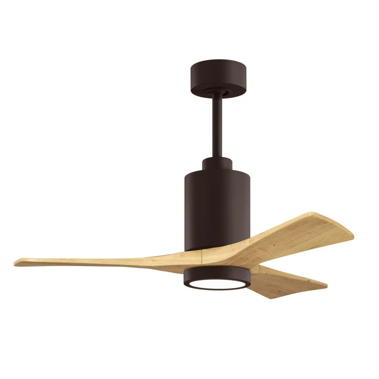 Textured Bronze 42" Ceiling Fan from the Patricia-3 Collection