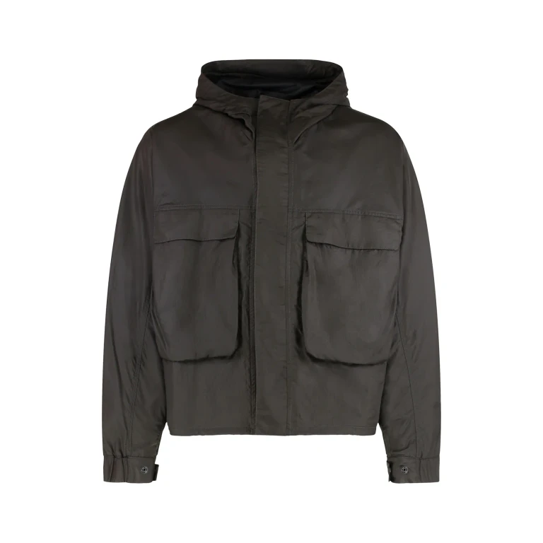 Lemaire Nylon Jacket With Hood