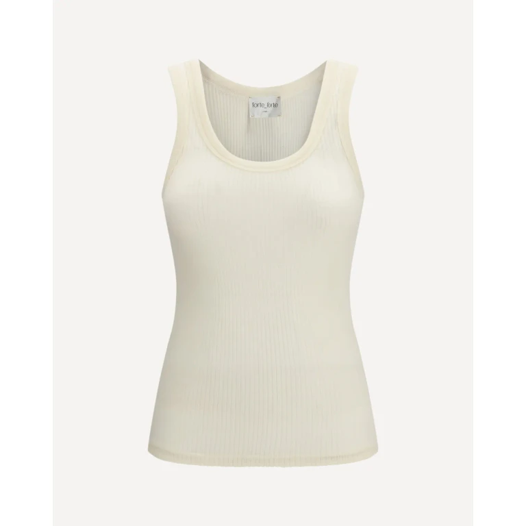 FORTE_FORTE Ribbed wool Top Female 0