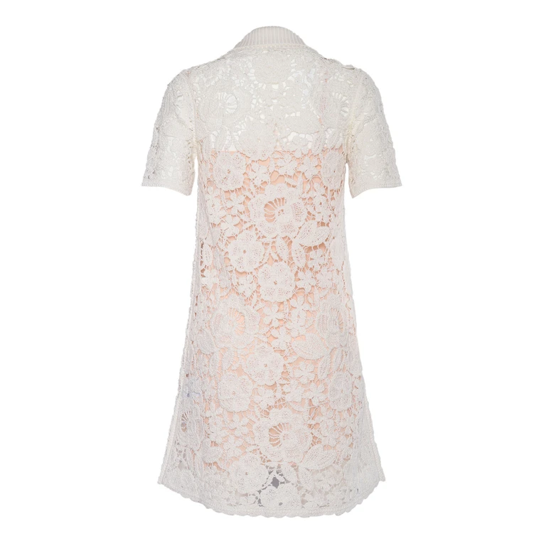 P. A.R. O.S. H. DRESS White Cotton Long - Women