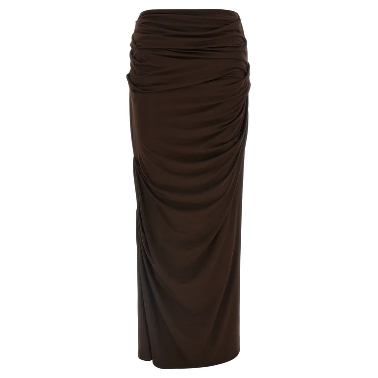 Entire Studios Drape skirt Brown Viscose - Women