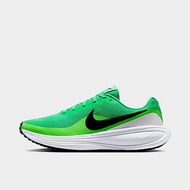 Nike Men's Revolution 8 Running Shoes in White/Pure Platinum/Black Size: 15.0