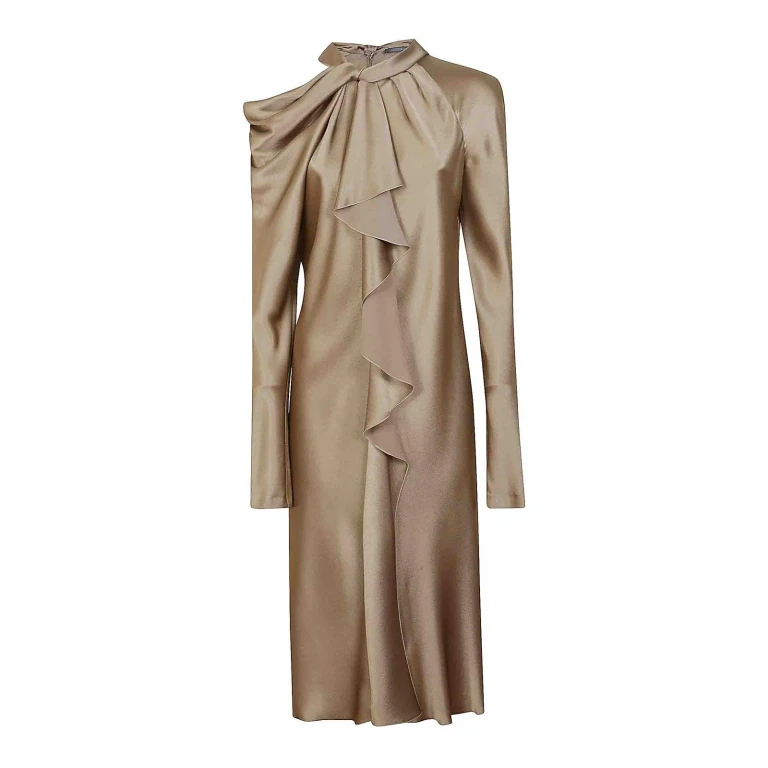 Alberta Ferretti Robe De Soirée - Gris