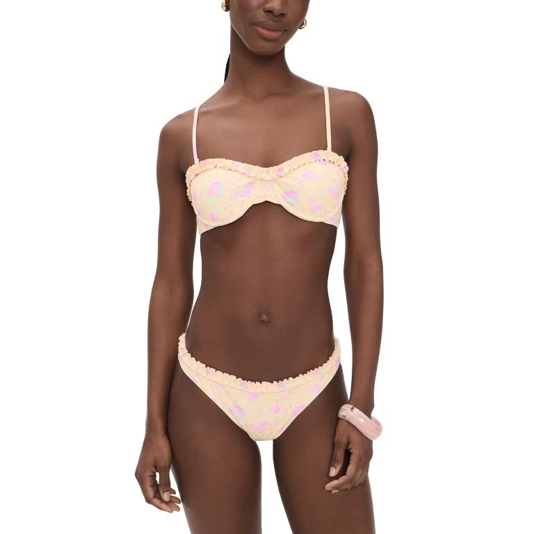 LoveShackFancy Nightlyn Bikini Set Sunshine Dream S
