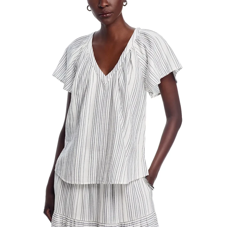 Tommy Bahama Luminous Tide Flutter Sleeve Top