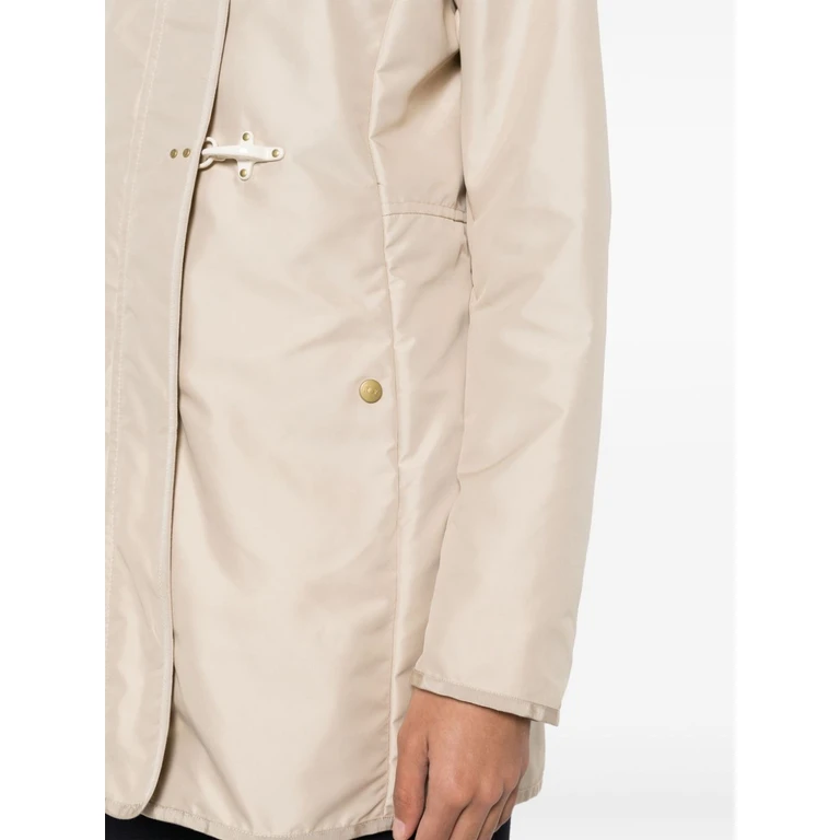 Fay Jackets Beige Polyester - Women
