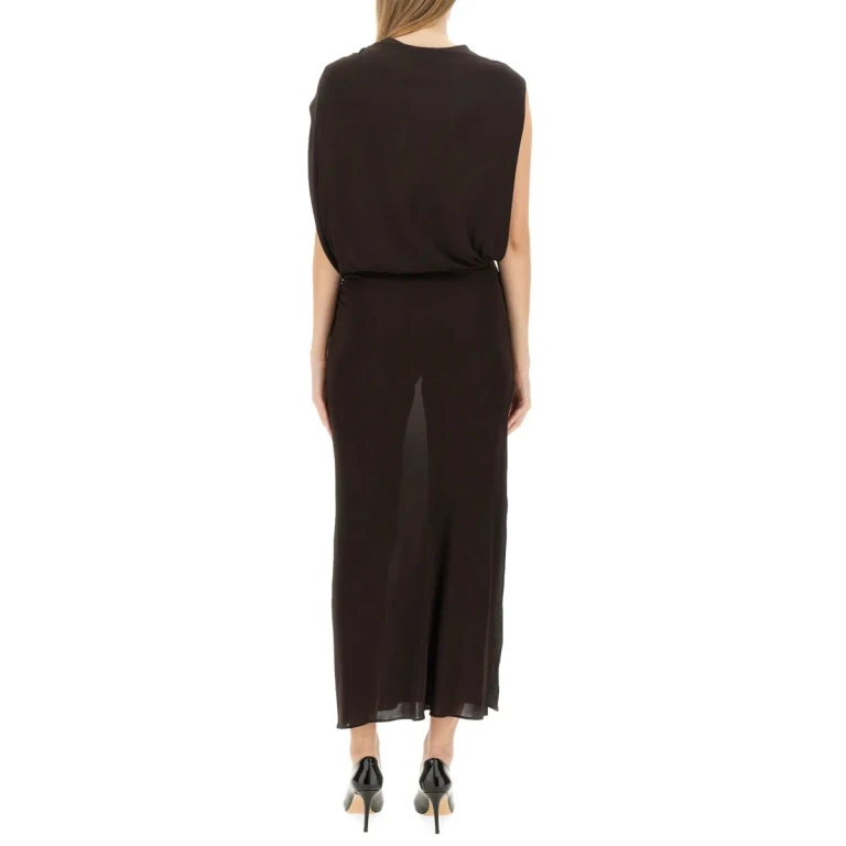 Lanvin Maxi Robe - Marron