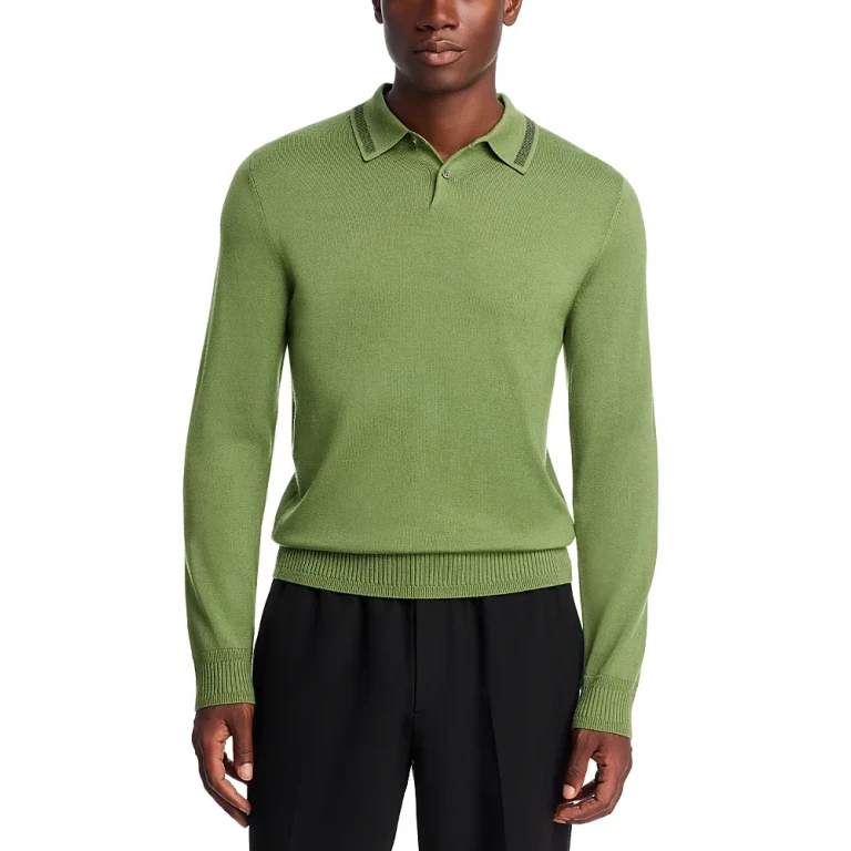 Ps Paul Smith Wool Polo Sweater