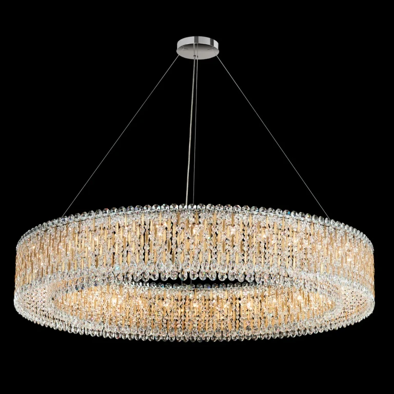 Sarella 32-Light Pendant in Antique Silver