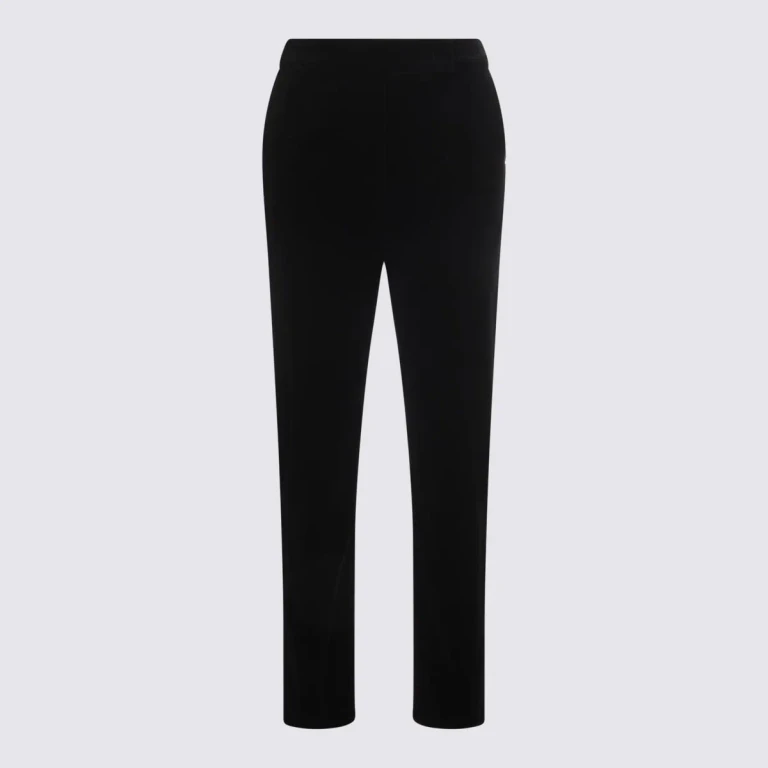 Burberry Black Cotton Pants
