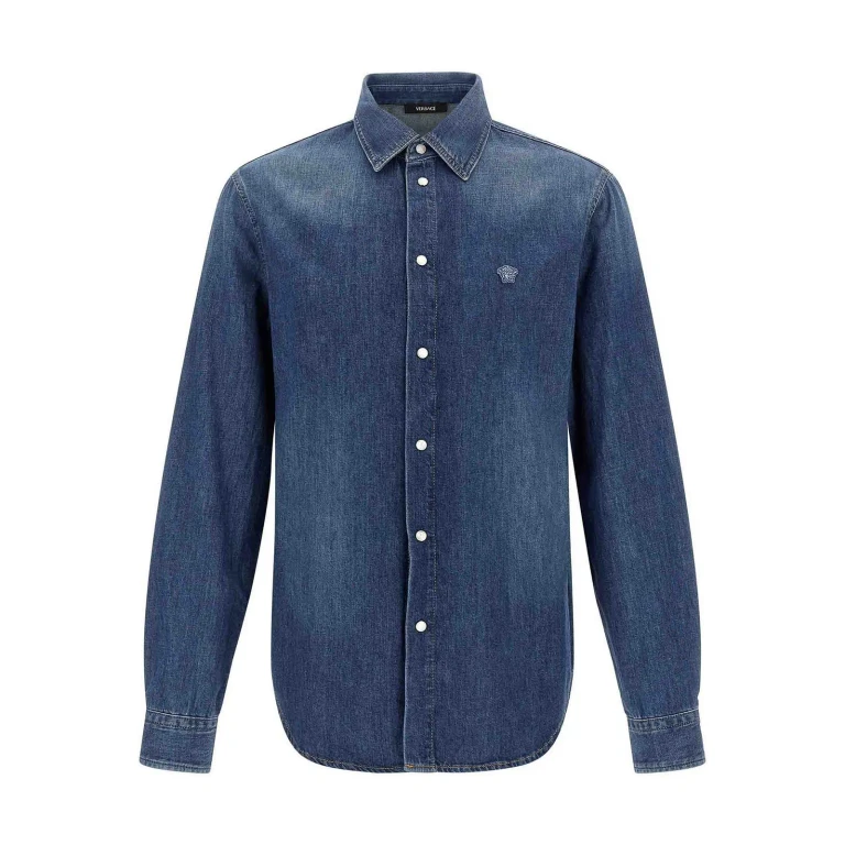 Versace Chemise - Bleu