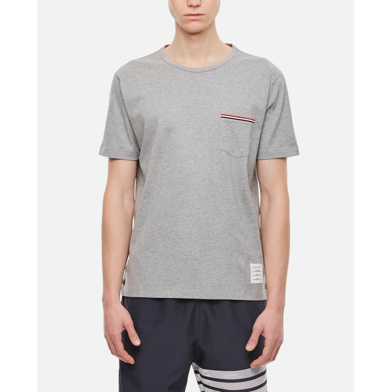 Thom Browne Pocket Cotton T-Shirt