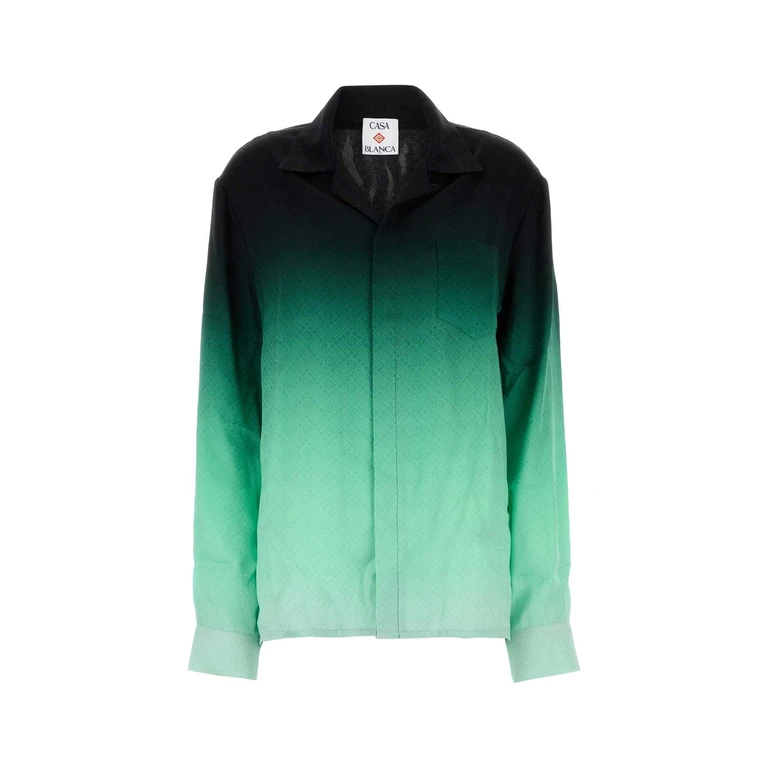 Casablanca Multicolor Silk Shirt Gradient Main: Camicie - Women
