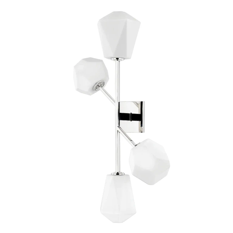 Polished Nickel LED Wall Sconce from the Tring Collection