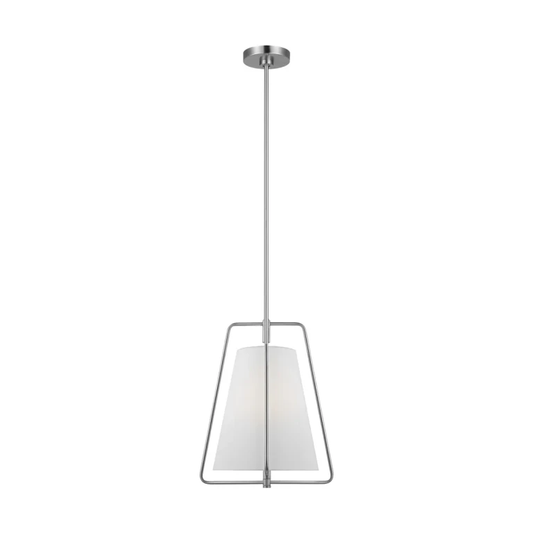 Brushed Nickel LED Pendant from the Allis Collection