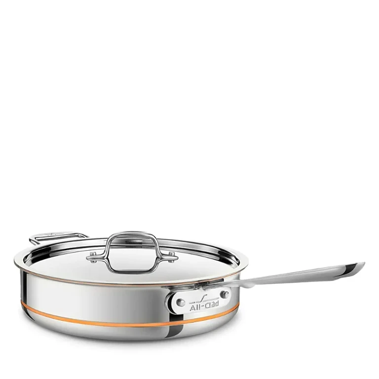 All Clad Copper Core 3 Quart Covered Saute Pan