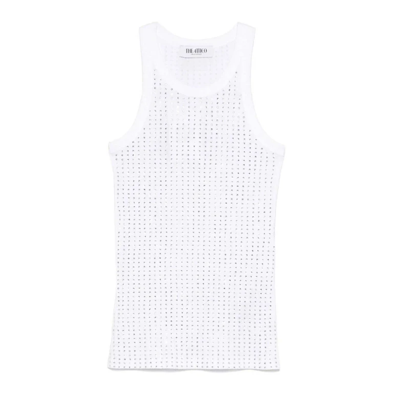 The Attico Top - Blanc