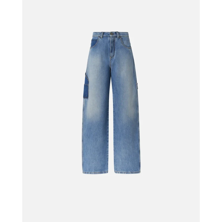Pinko - Jean ballon bicolore - 27
