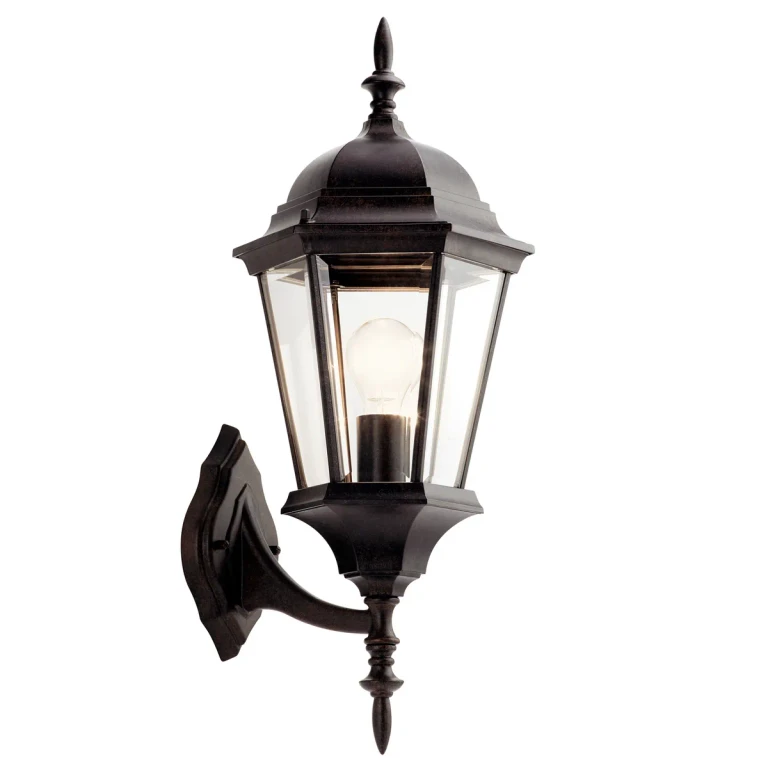 Madison 1-Light 22.75" Large Outdoor Wall in Tannery Bronze