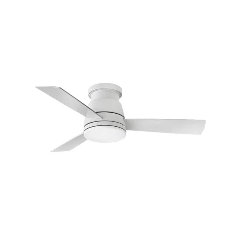 Trey LED 44" Indoor Ceiling Fan in Matte White