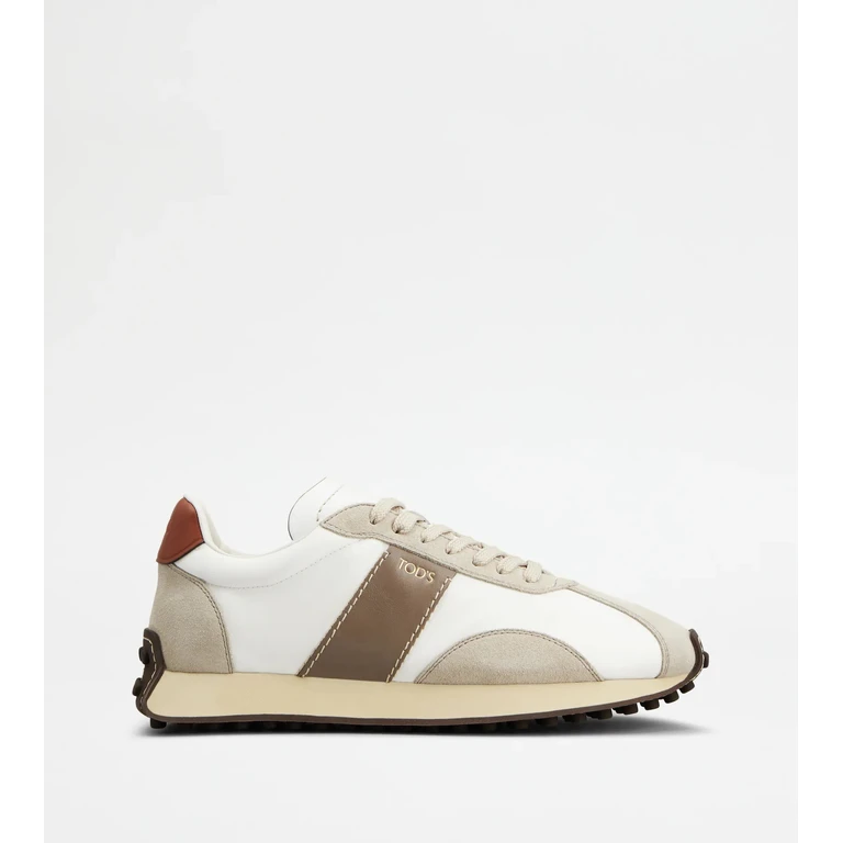 Tod's Allacciato Sportivo Active 26l Nude & Neutrals Calf Leather Shoe - Men