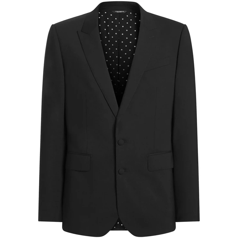 Dolce & Gabbana Giacca Black Ea+wv Blazer - Men