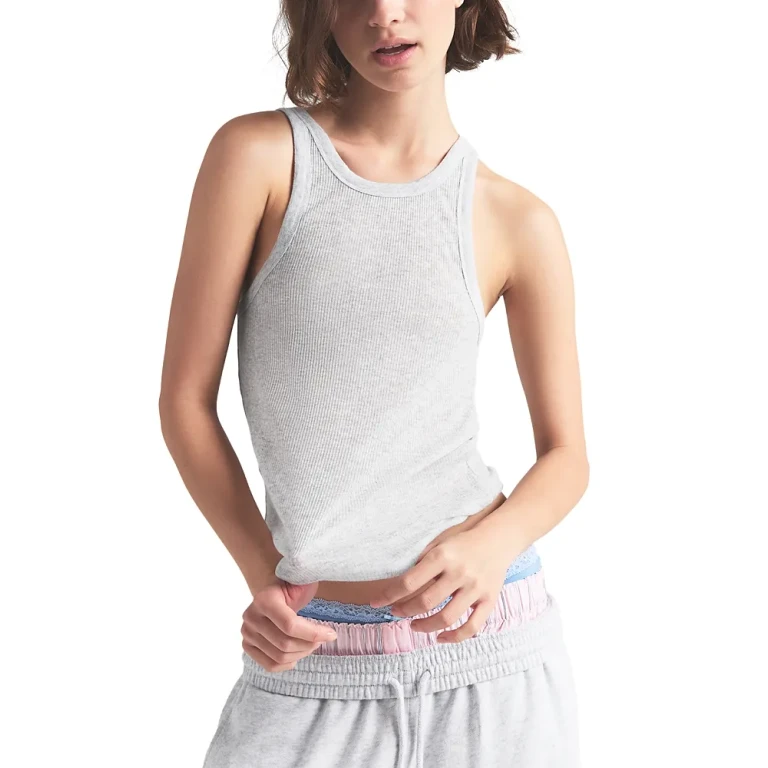 Skims Sheer Cotton Tank Top