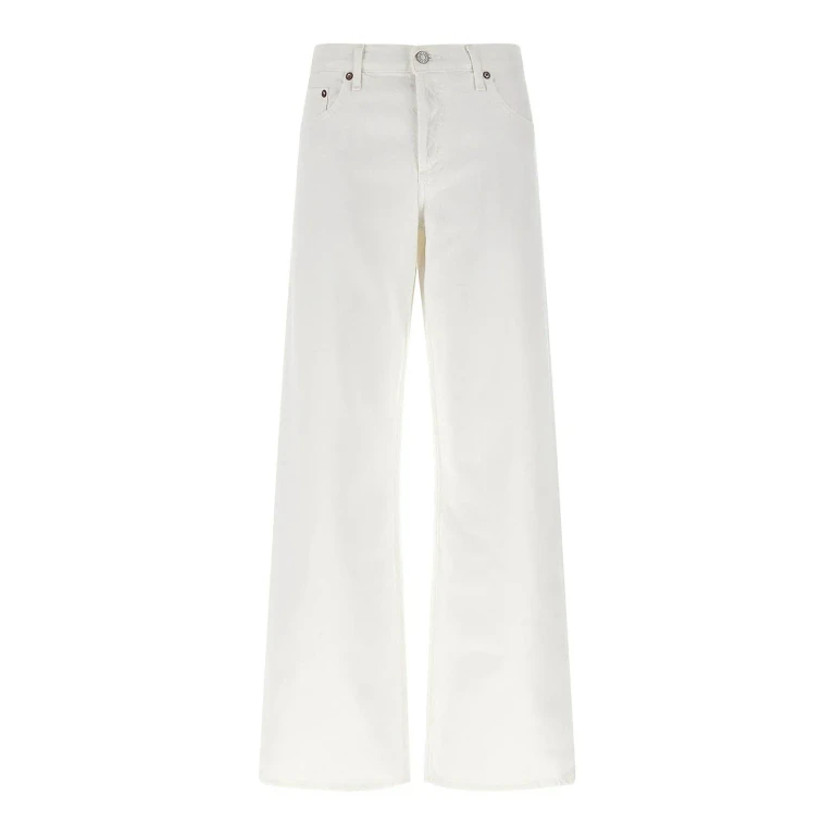 Agolde Jean Droit - Blanc
