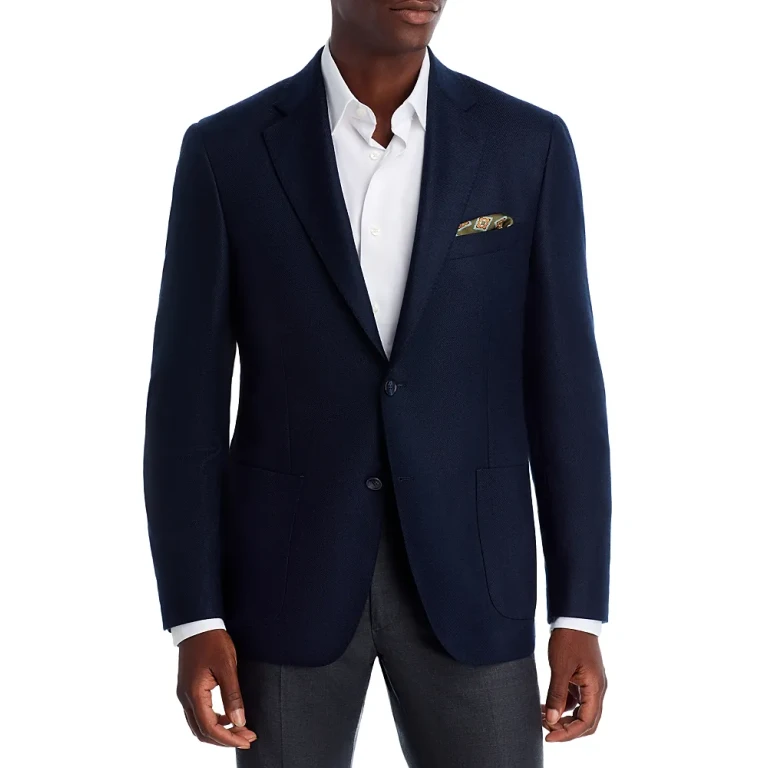 Vince Cashmere Twill Unstructured Slim Fit Sport Coat