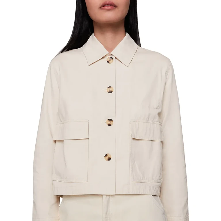 Whistles Marie Button Front Jacket