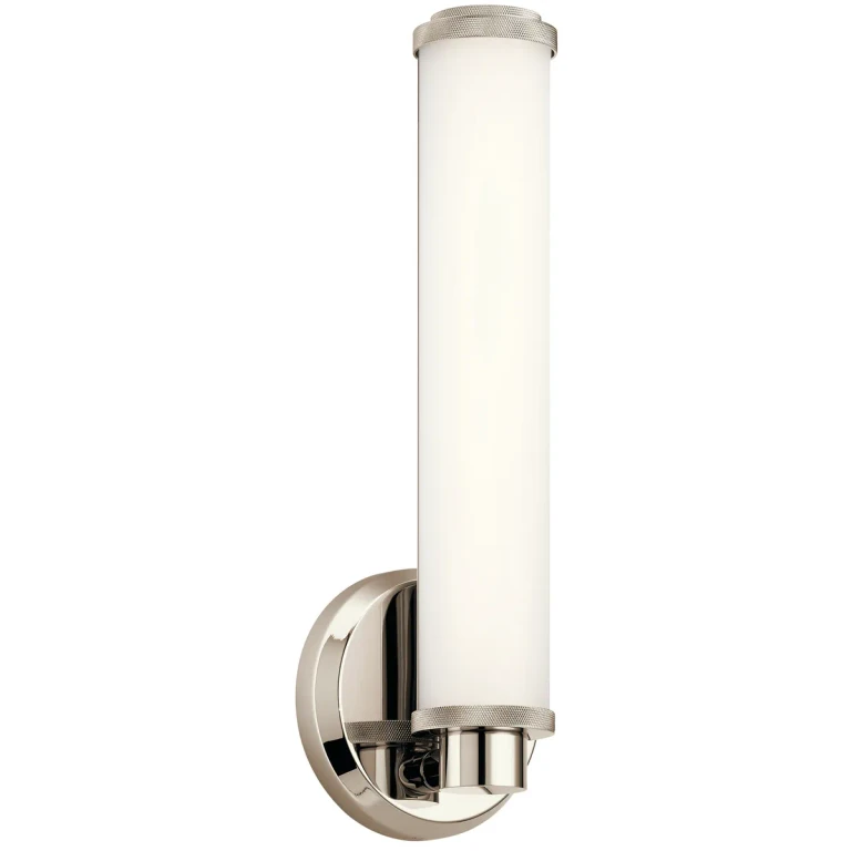 Indeco 14.5" Wall Sconce in Polished Nickel