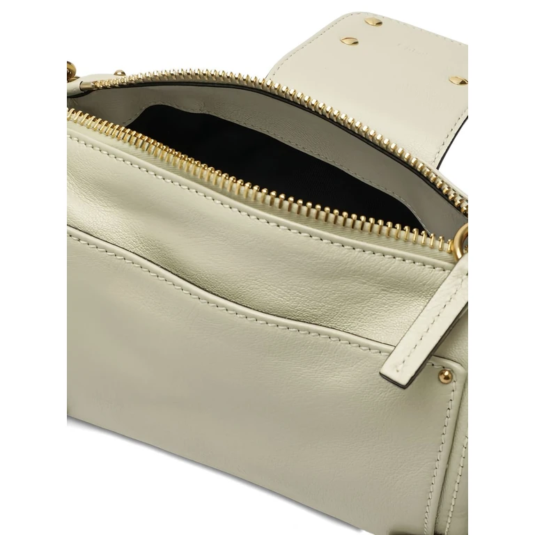 Chloé Brown Leather Small Paddington Shoulder Bag