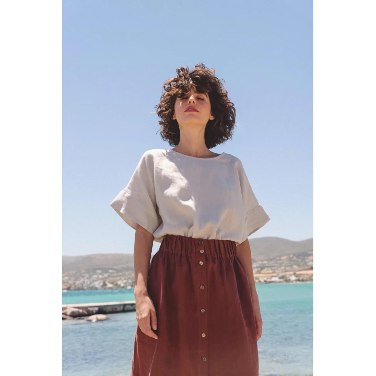 Porto Oversized Top