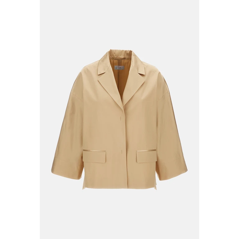 Alberto Biani Coats Beige Co Se - Women