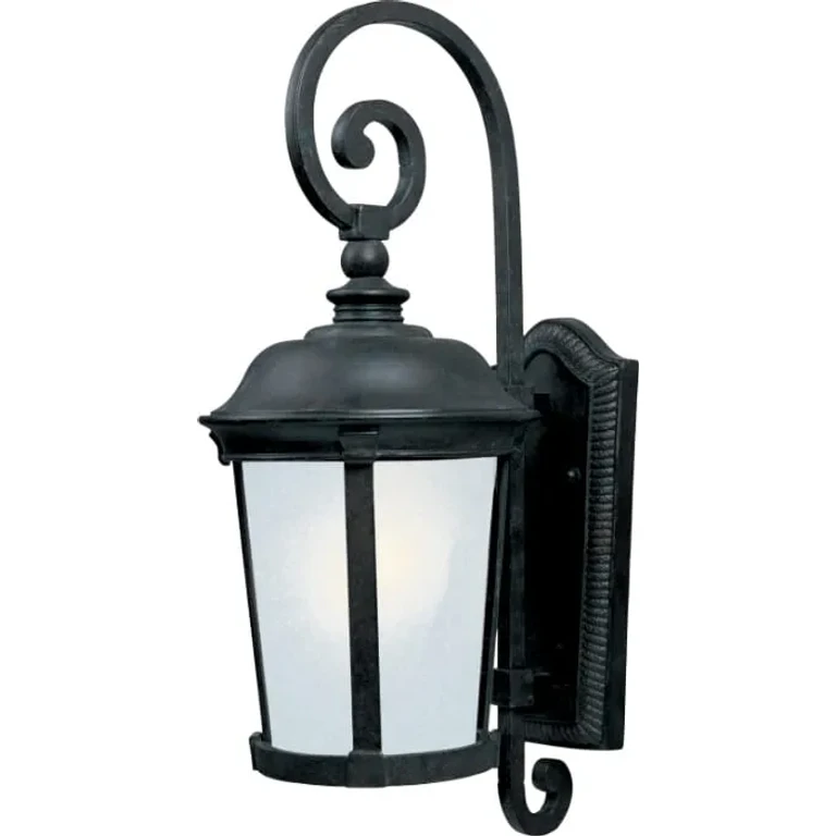 Bronze LED Outdoor Wall Sconce from the Dover LED E26 Collection