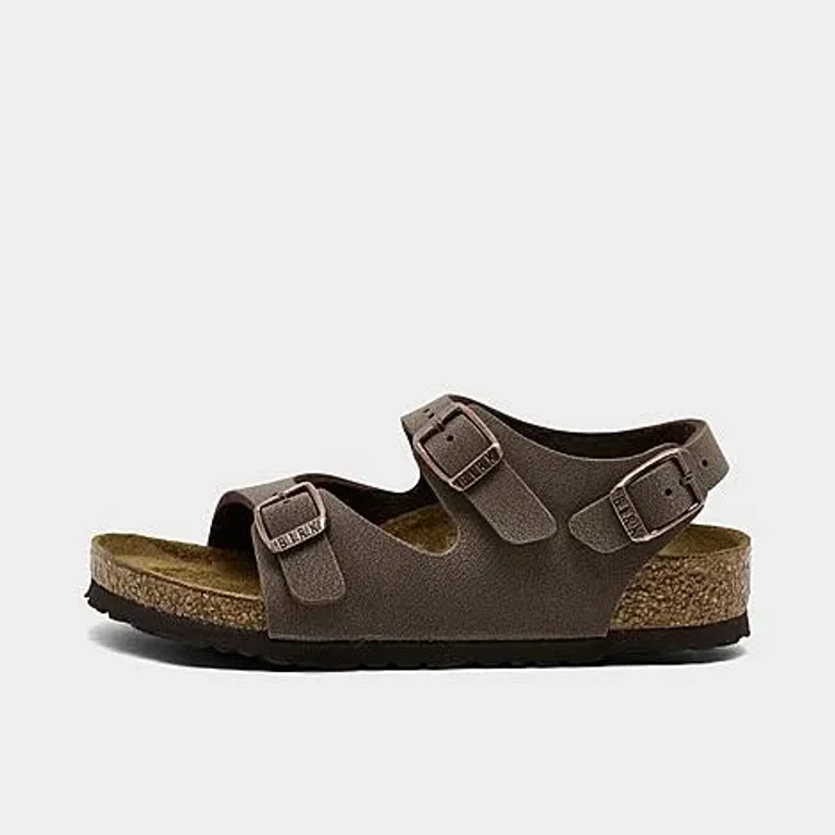 Kids Toddler Roma Birkibuc Sandals in Mocha Size: 24