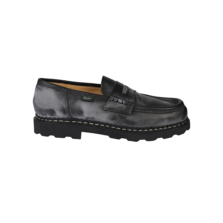 Loafers Men color Black (099412REIMSLISSENOIR)