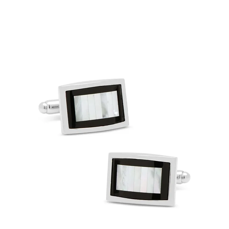 Cufflinks Inc Onyx & Mother of Pearl Cufflinks