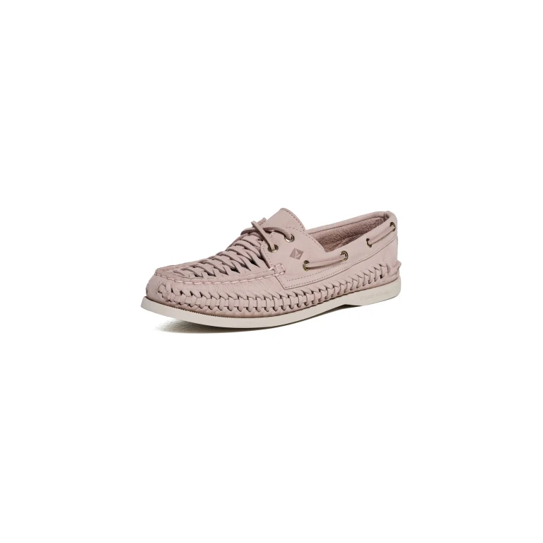 Sperry Eye Woven Loafers Light Pink 7.5