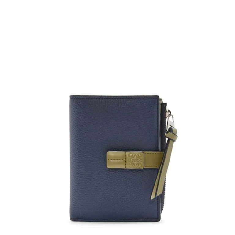 Loewe Slim Zip Bifold Compact Wallet